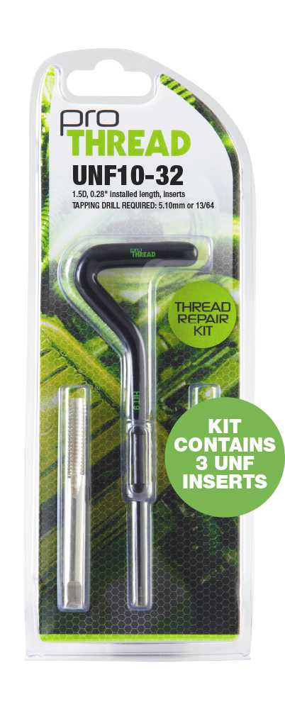 Bordo 10g UNC Free Running Thread Repair Kit