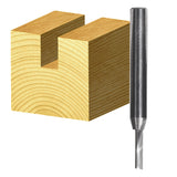 Single Flute Straight Solid Carbide Long Series | CARBiTOOL