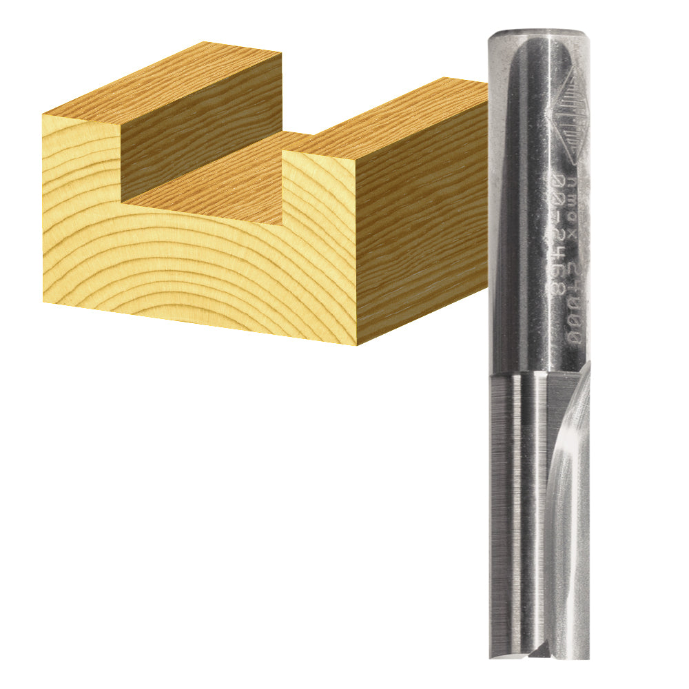 2 Flute Straight Solid Carbide | CARBiTOOL
