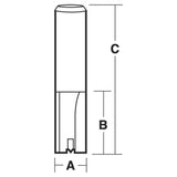 2 Flute End Cutting Carbide Tipped | CARBiTOOL