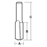 Straight Bit with Down Shear | CARBiTOOL