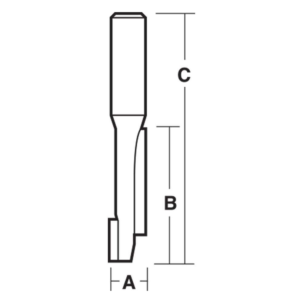 Staggered Tip Bit Solid Carbide Insert | CARBiTOOL