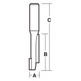 Staggered Tip Bit Solid Carbide Insert | CARBiTOOL