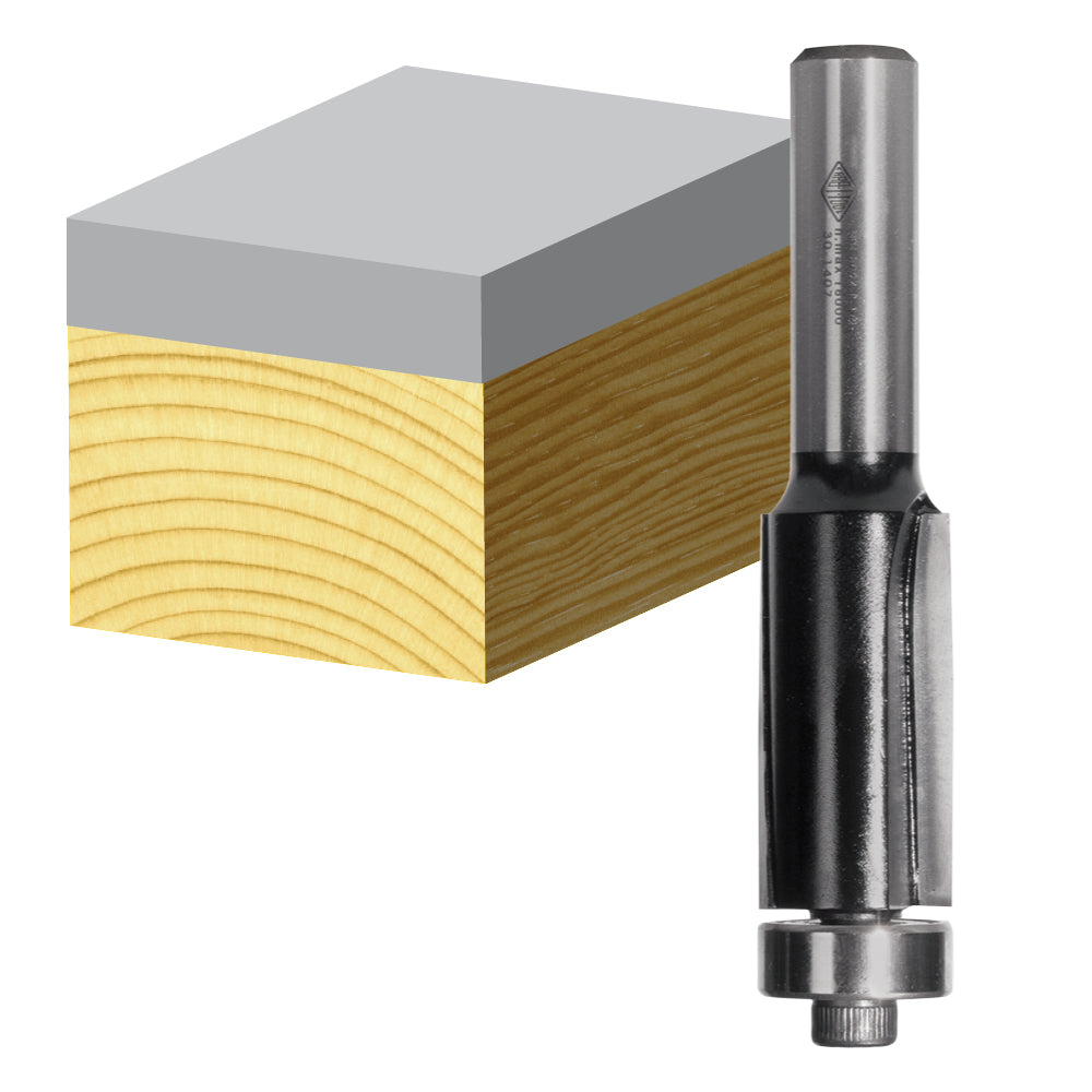 Flush Trimming Bit with Down Shear Carbide Tipped | CARBiTOOL