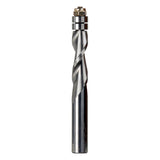 Spiral Flute Bit with Bearing Down Cut Solid Carbide | CARBiTOOL