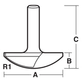 Half Core Box Bit | CARBiTOOL
