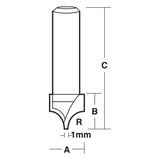 Beading Bit Fine Point | CARBiTOOL