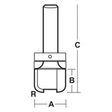 Dish Cut Bit with Bearing | CARBiTOOL
