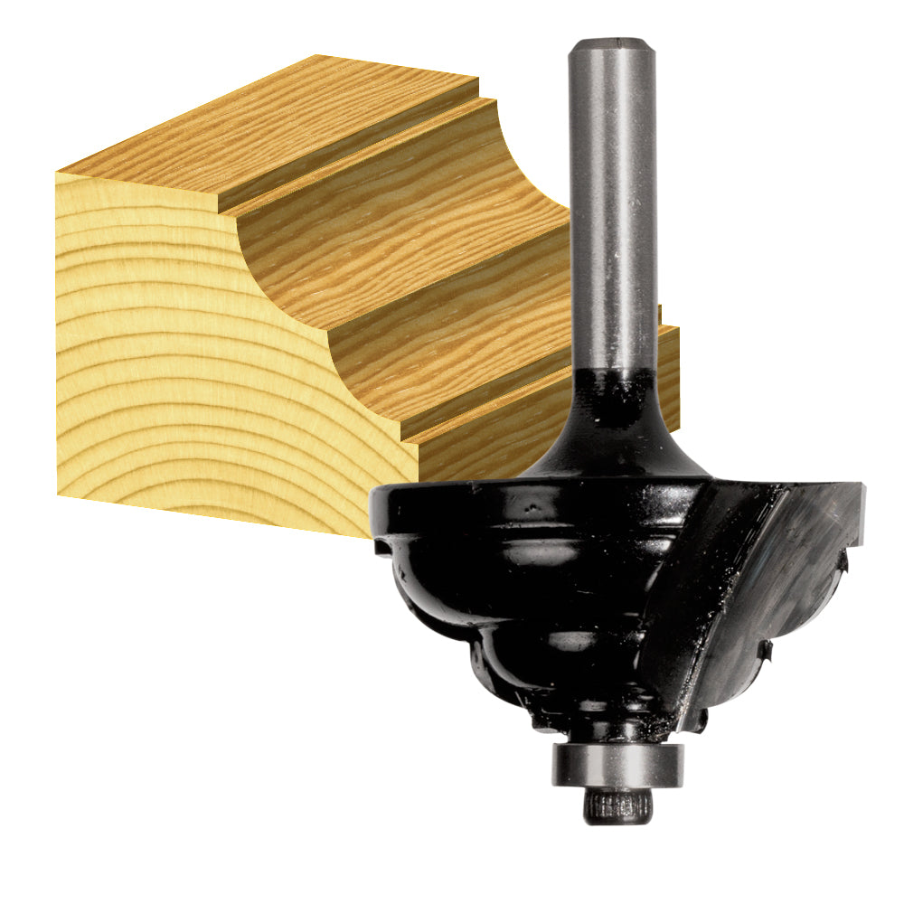 Double Cove Bit with Ball Bearing Guide | CARBiTOOL