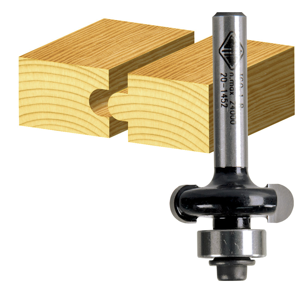 Canoe Slat Bit with Ball Bearing Guide | CARBiTOOL