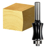 Half Bull Nose Radius Bit with Ball Bearing Guide | CARBiTOOL