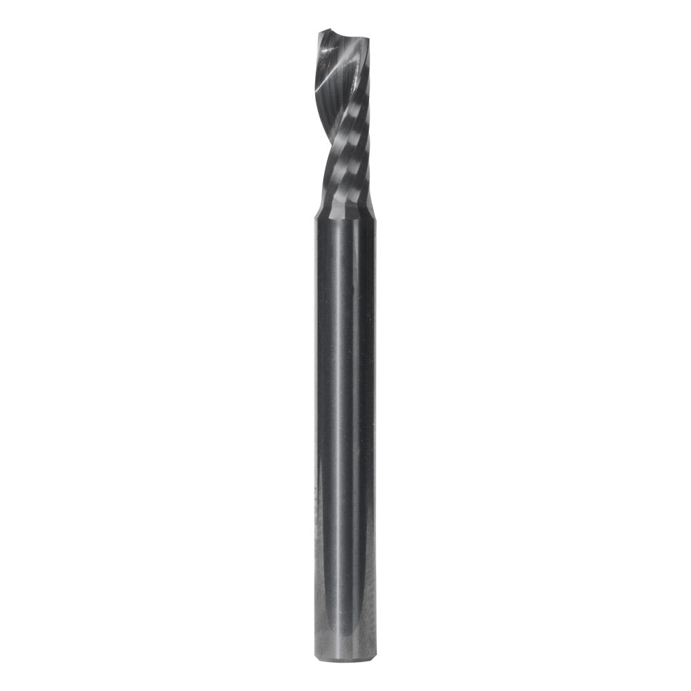 Single Flute Straight Bit For Hard Plastic & Aluminium | CARBiTOOL