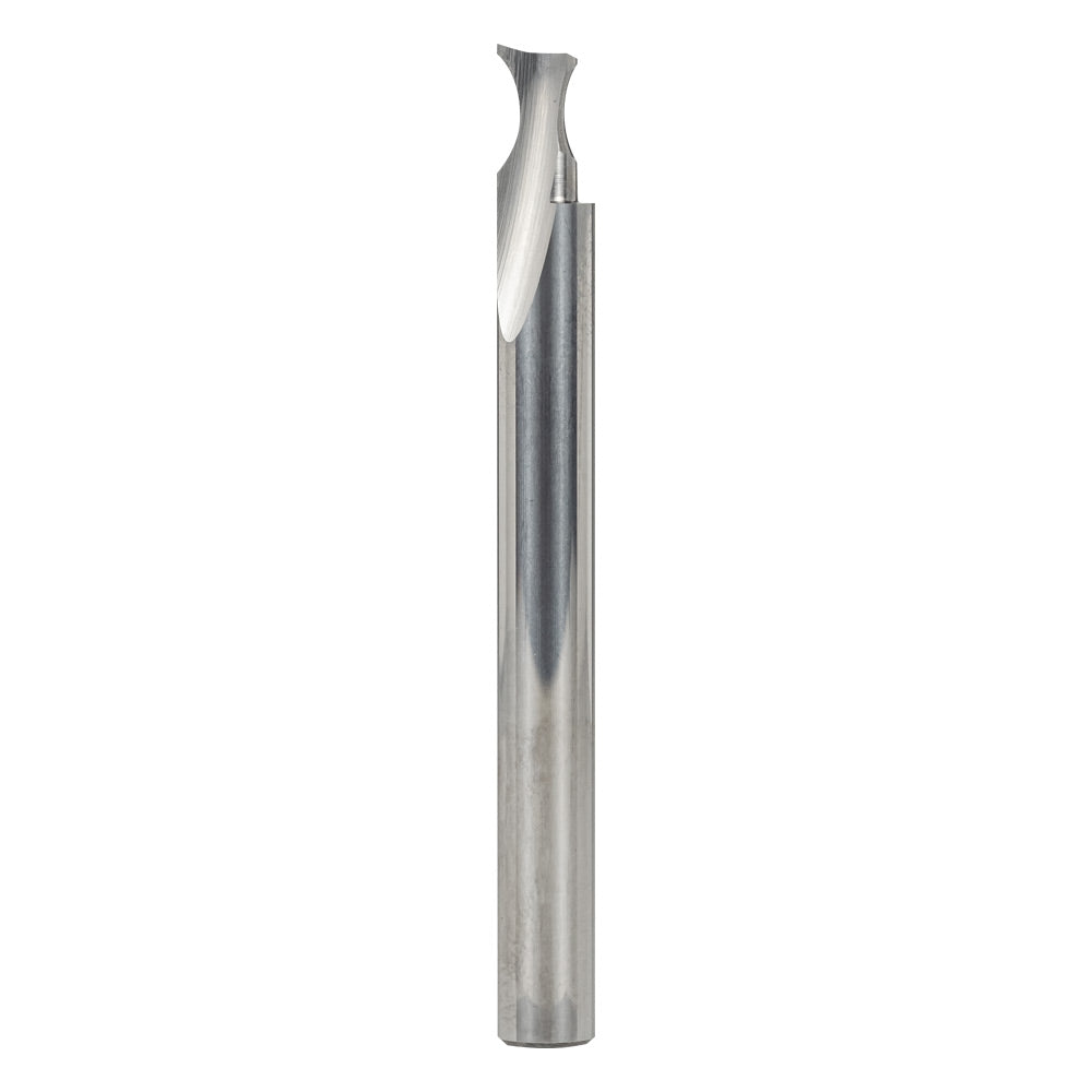 Single Flute Straight Bit Edge Round For Plastic | CARBiTOOL
