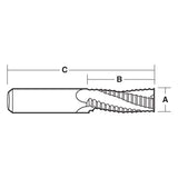 Roughing Spiral Bit Up Cut | CARBiTOOL