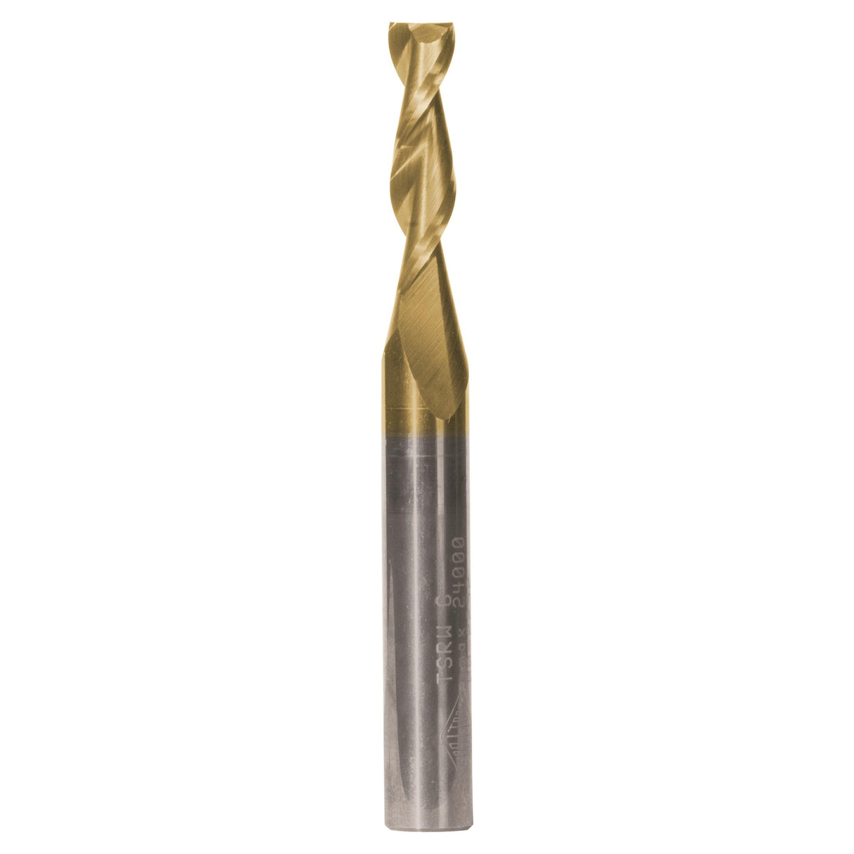 Finishing Spiral Bit TiN Coated Down Cut | CARBiTOOL