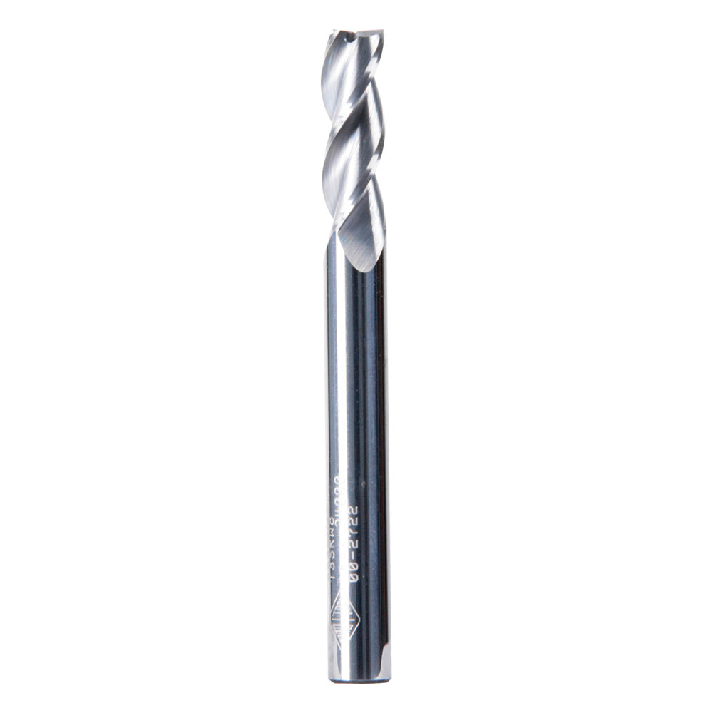 3 Flute Finishing Spiral Bit Up Cut | CARBiTOOL