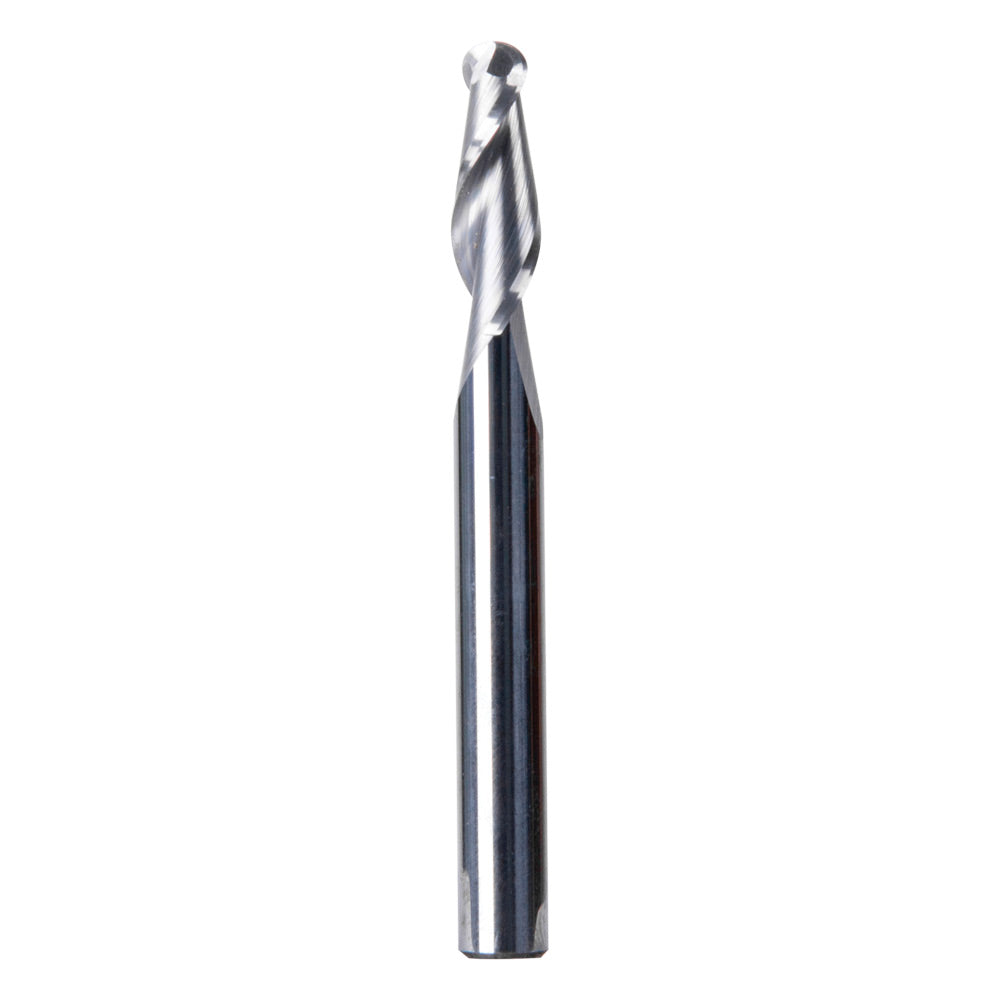 Spiral Bit with Ball End Up Cut | CARBiTOOL