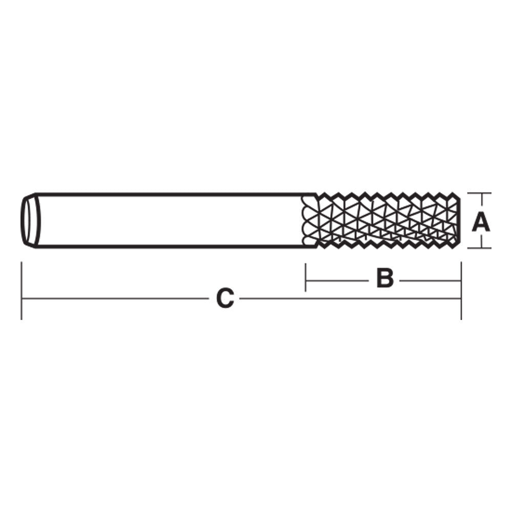 Fibreglass Bit Solid Carbide Diamond Cut | CARBiTOOL