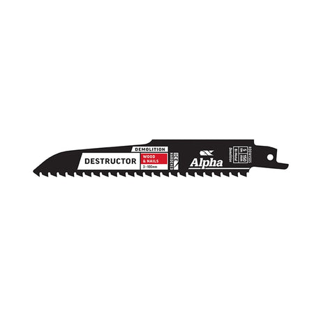 Sheffield Destructor Demolition Wood & Nails Recip Blade — official supplier product image