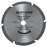 Sheffield Austsaw Redgum Sleeper Blade Teeth — official supplier product image