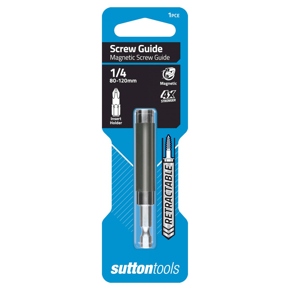Sutton Bit Holder S130 Magnetic W Guide Power