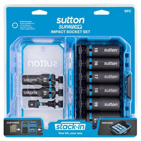 Sutton Socket Set S252 Supatorq Drive