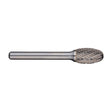 Sheffield Oval Carbide Burr Long