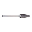 Sheffield Tree Radius Nose Carbide Burr Long