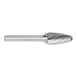 Sheffield Tree Radius Nose Carbide Burr Silver Series