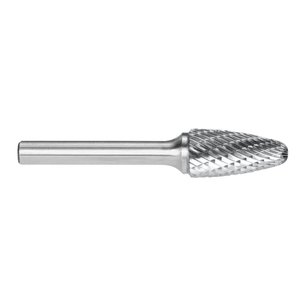 Sheffield Tree Radius Nose Carbide Burr Silver Series