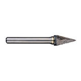 Sheffield Pointed Cone Carbide Burr Shank