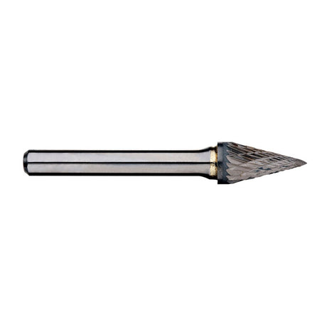 Sheffield Pointed Cone Carbide Burr Shank
