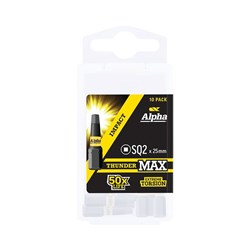 Sheffield ThunderMax SQ2 Impact Insert Bit Handipack