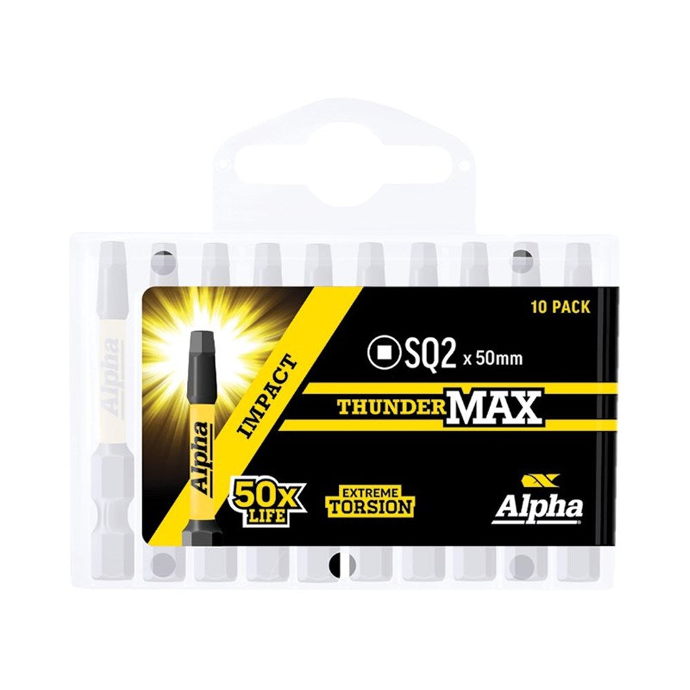 Sheffield ThunderMax SQ2 Impact Power Bit Handipack