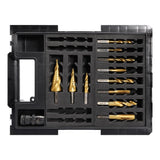 Sheffield VersaDrive Starter Kit - Drill And Tap Set With 12-30mm Step Drill Set And Hd Adaptor — official supplier product image