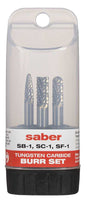 Bordo Burr Set Head- Saber