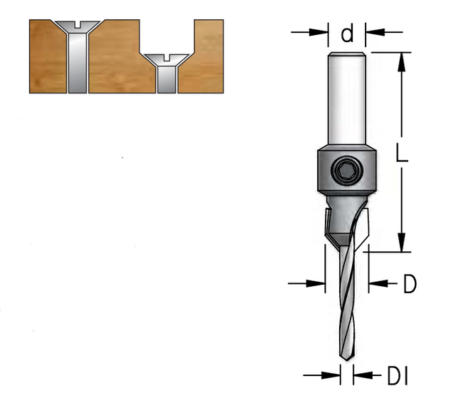 Alpha Saws Drill Adapter With Standard Depth Stop