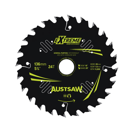 Sheffield Austsaw Extreme Wood With Nails Blade T Thin Kerf — official supplier product image
