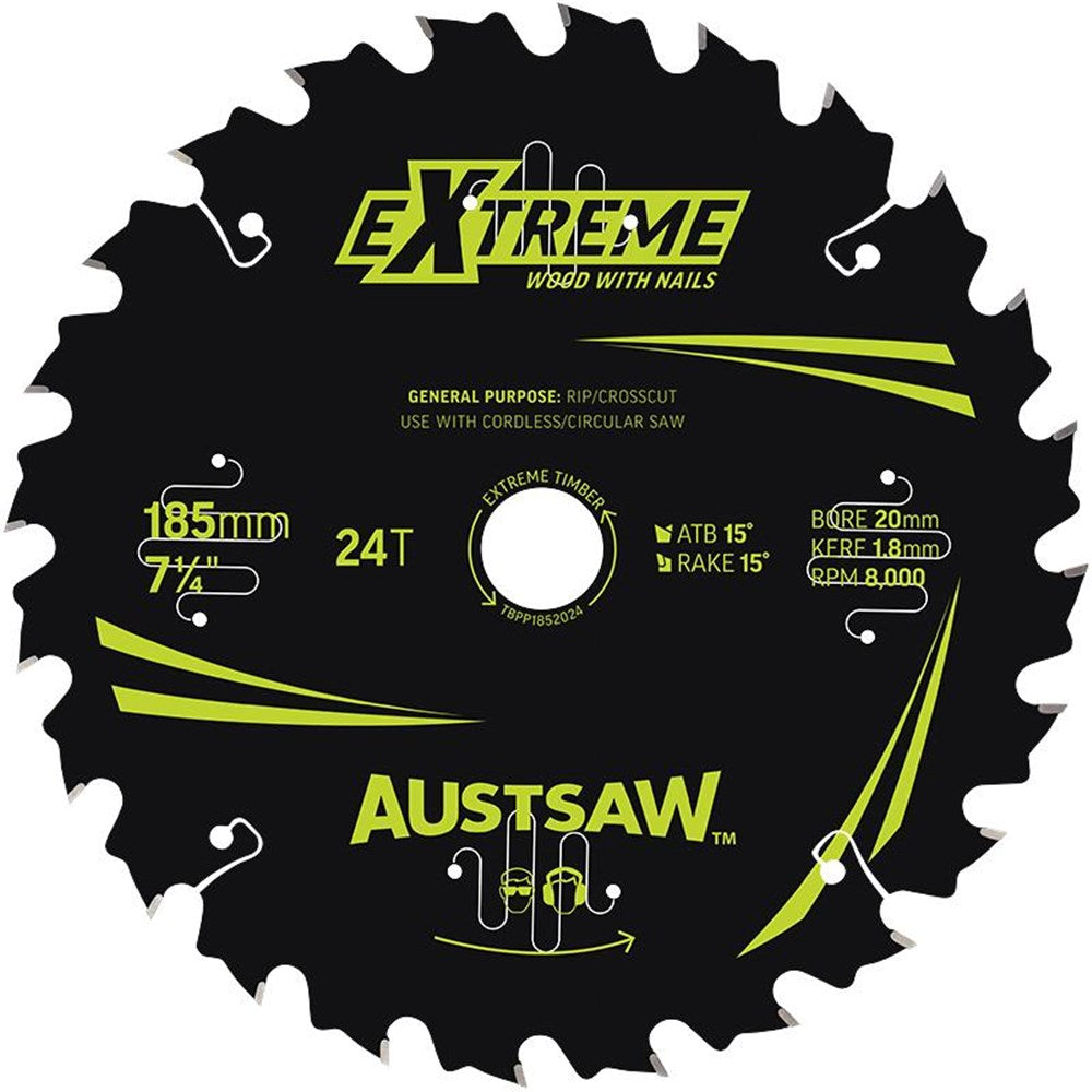 Sheffield Austsaw Extreme Wood With Nails Blade T Pack — official supplier product image