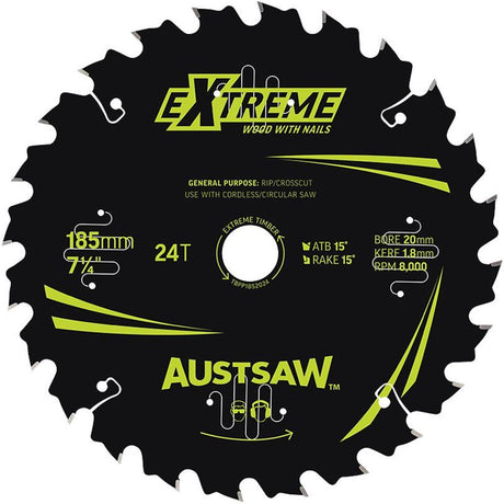 Sheffield Austsaw Extreme Wood With Nails Blade T Pack — official supplier product image