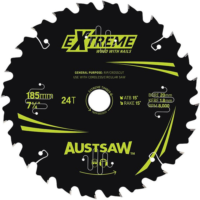 Sheffield Austsaw Extreme Wood With Nails Blade T Pack — official supplier product image