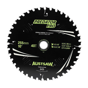Sheffield Austsaw Extreme Wood With Nails Blade T Table Saw — official supplier product image
