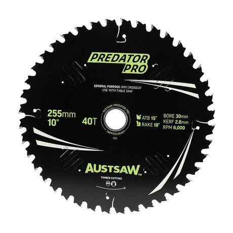 Sheffield Austsaw Extreme Wood With Nails Blade T Table Saw — official supplier product image