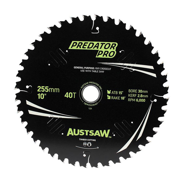 Sheffield Austsaw Extreme Wood With Nails Blade T Table Saw — official supplier product image