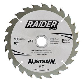 Sheffield Austsaw Raider Timber Blade T Thin Kerf — official supplier product image