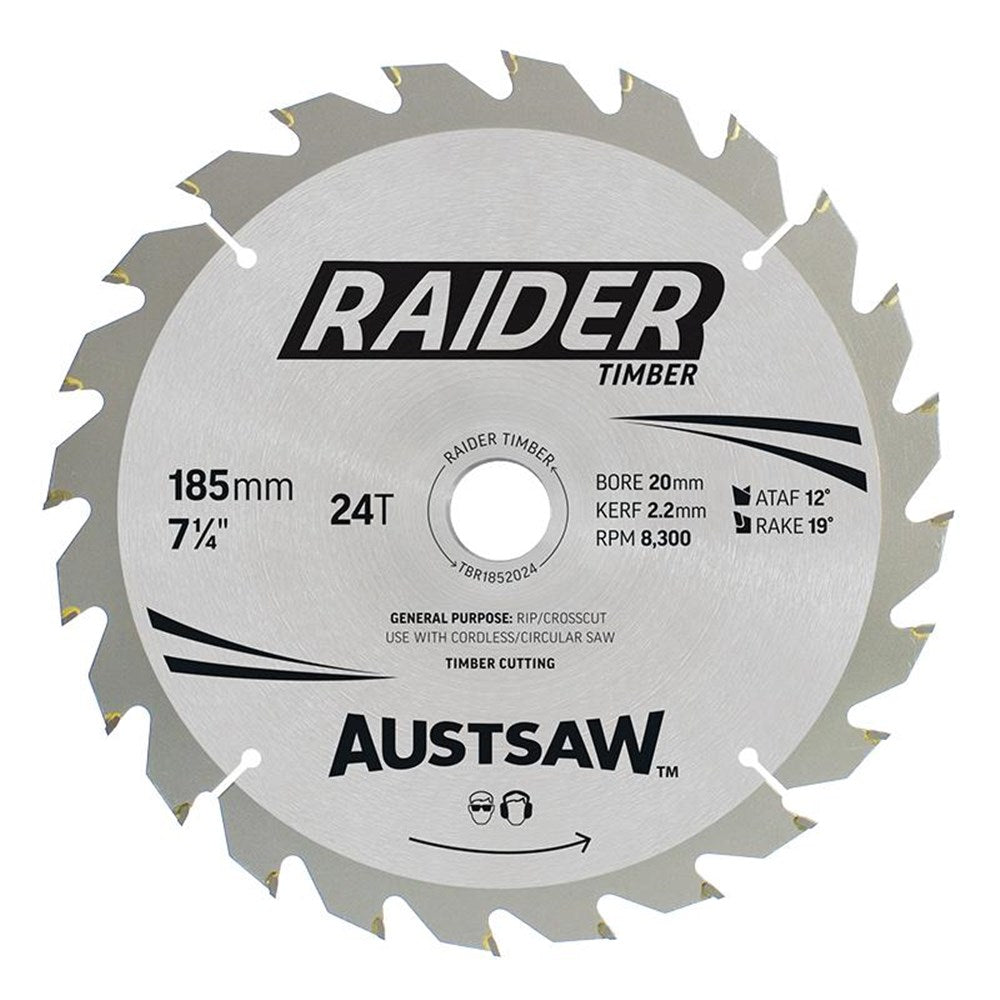 Sheffield Austsaw Raider Timber Blade T Pack — official supplier product image