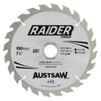 Sheffield Austsaw Raider Formwork Timber Blade Trade — official supplier product image