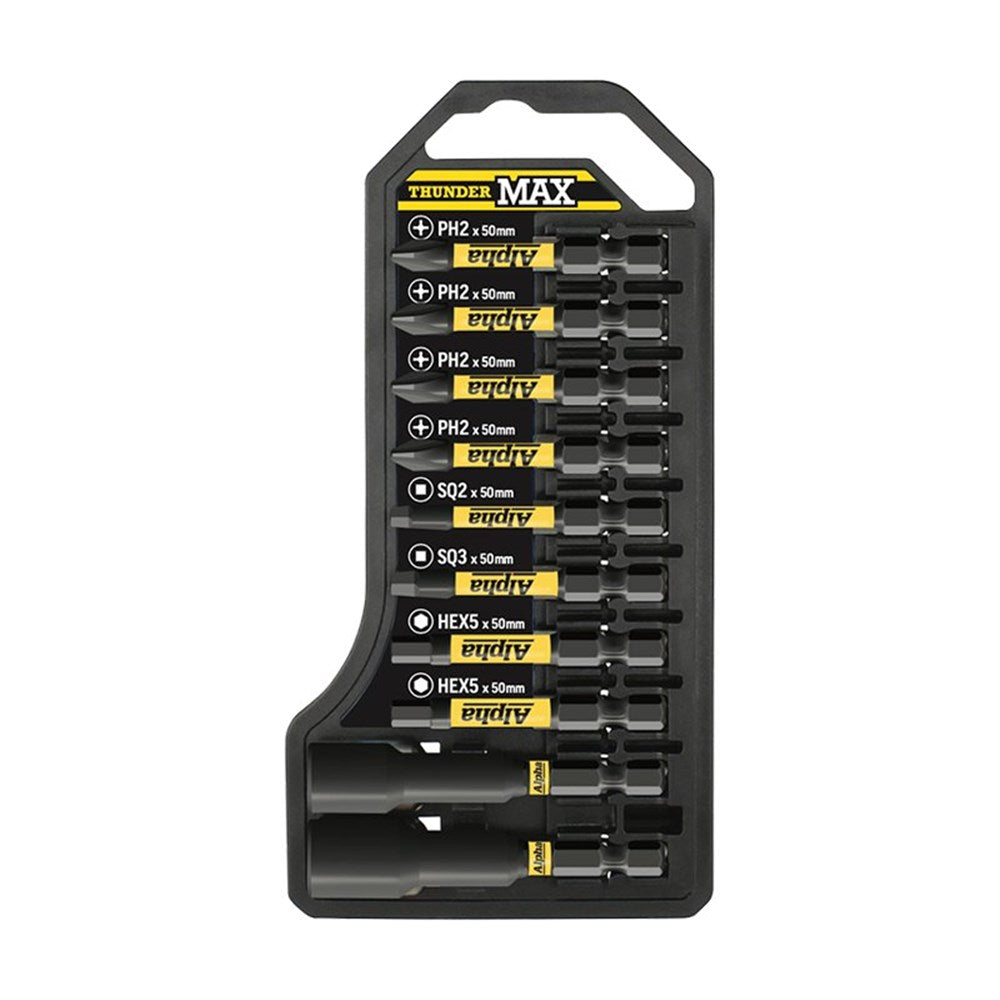 Sheffield ThunderMax Impact Driver Bit Set