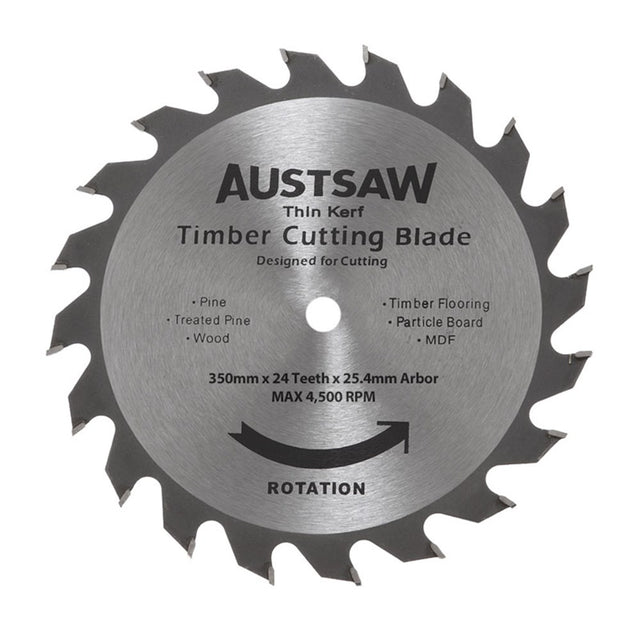 Sheffield Austsaw Thin Kerf Timber Blade — official supplier product image