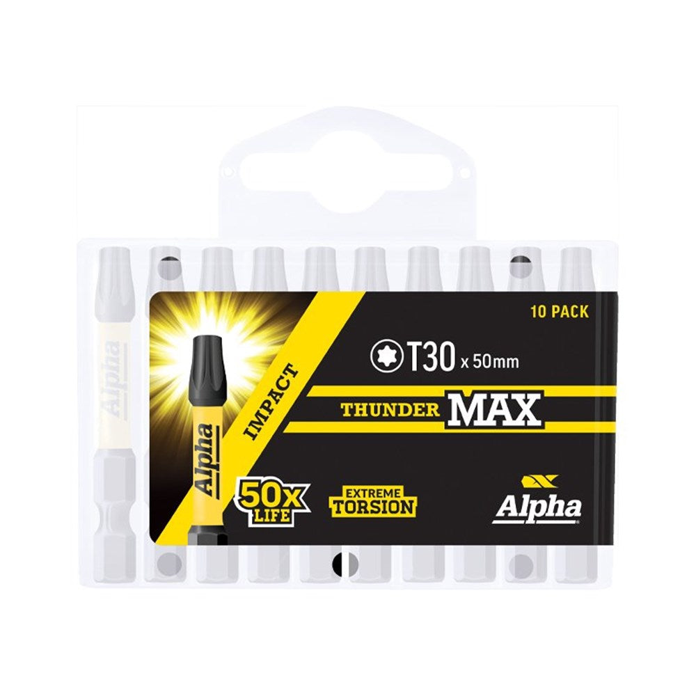 Sheffield ThunderMax TX30 Impact Power Bit Handipack